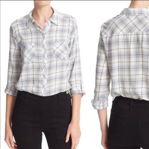 Soft Joie Sequoia Button Down Blouse
